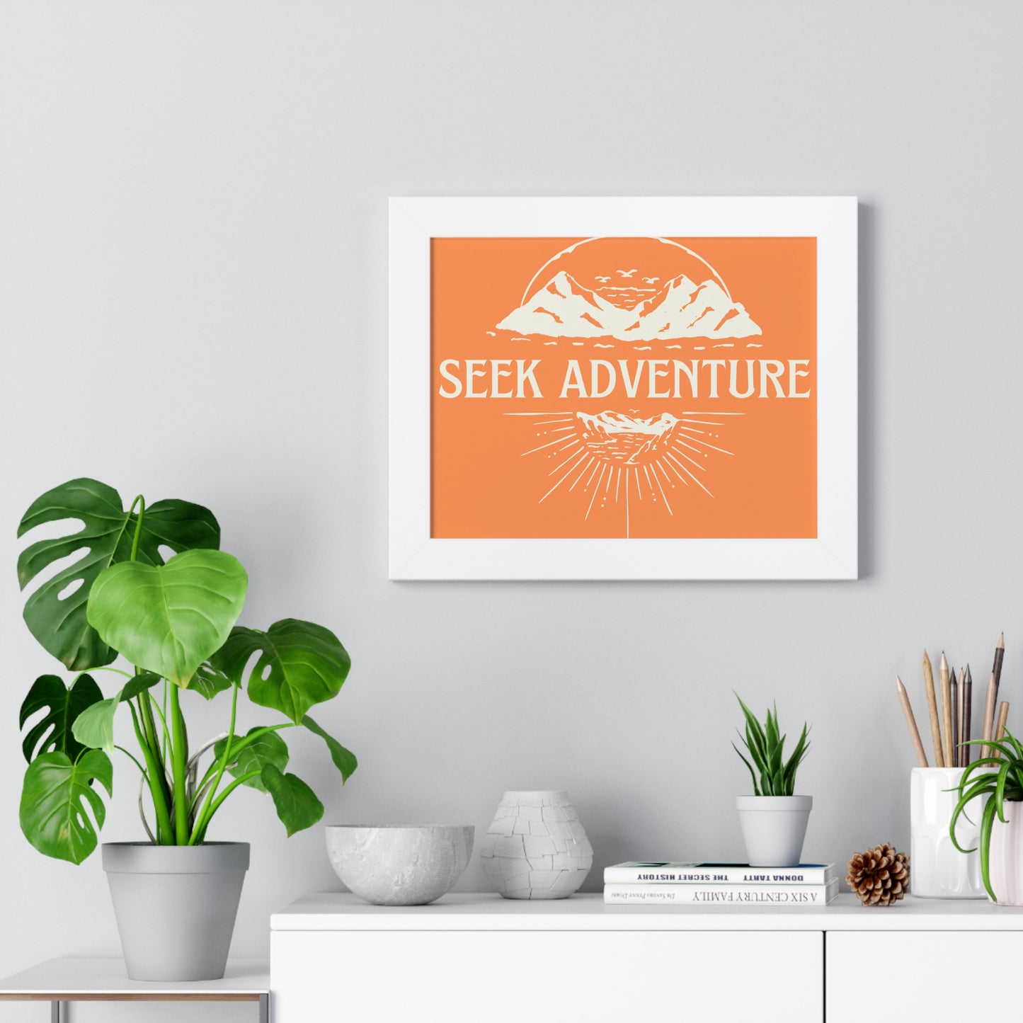 Seek Adventure Poster - Exclusively Crafted for the Wanderer in You!