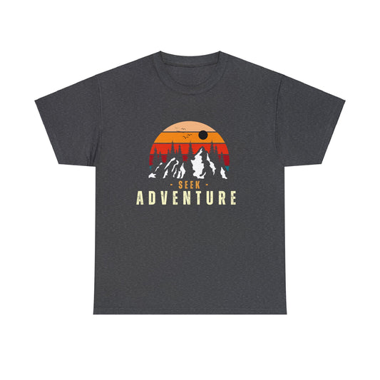 Adventure mountain tee - unisex t shirt