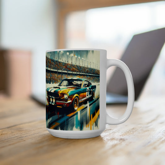 The mug for the Ford Mustang lover and race car enthusiast 15 oz coffee tea mug