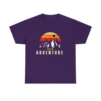 Adventure mountain tee - unisex t shirt