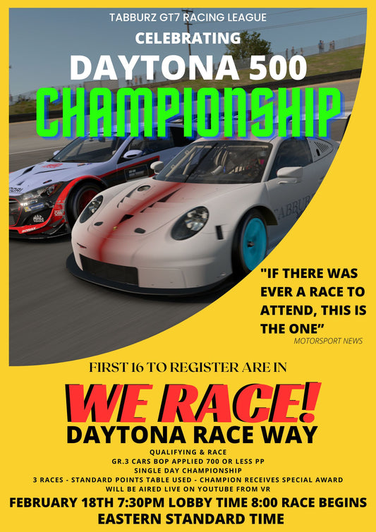 Daytona Championship Day