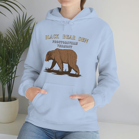 black bear den hoodie