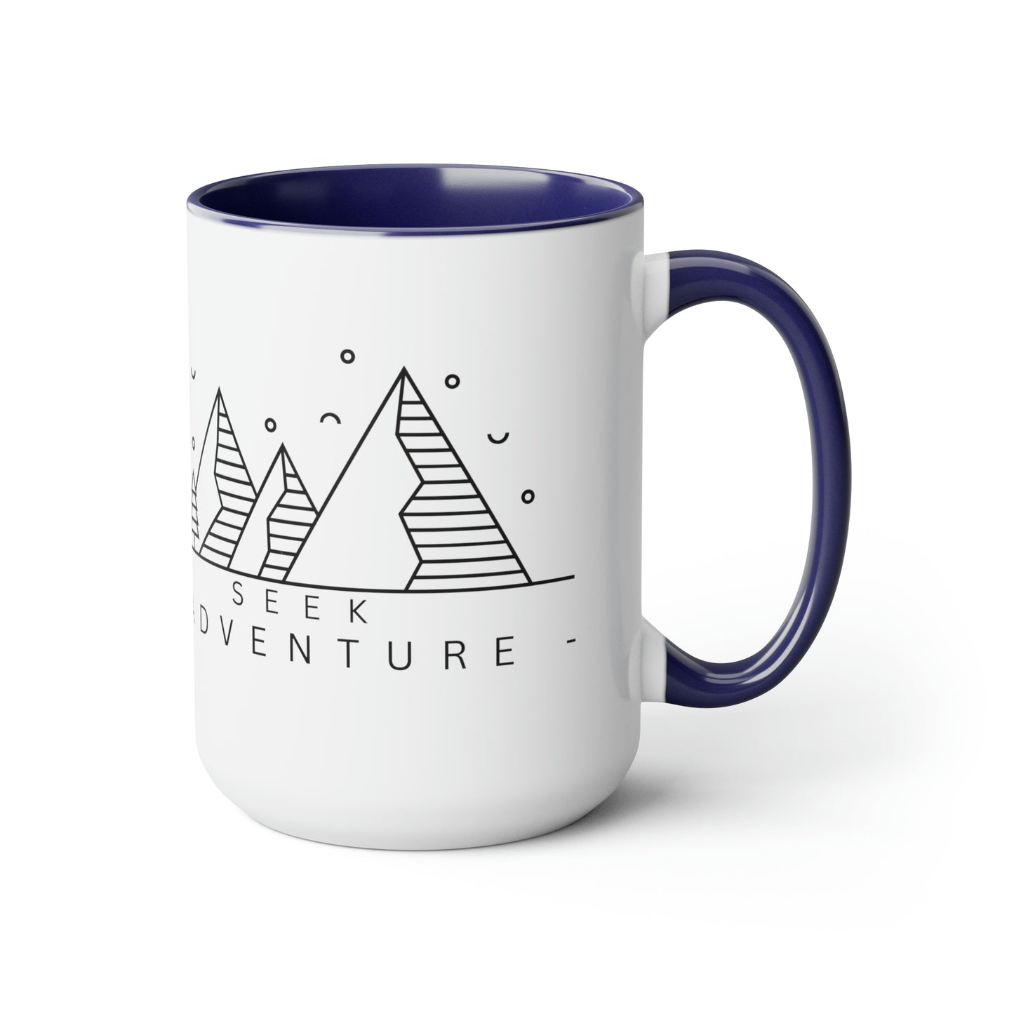 15 OZ Seek Adventure Mountain Mug
