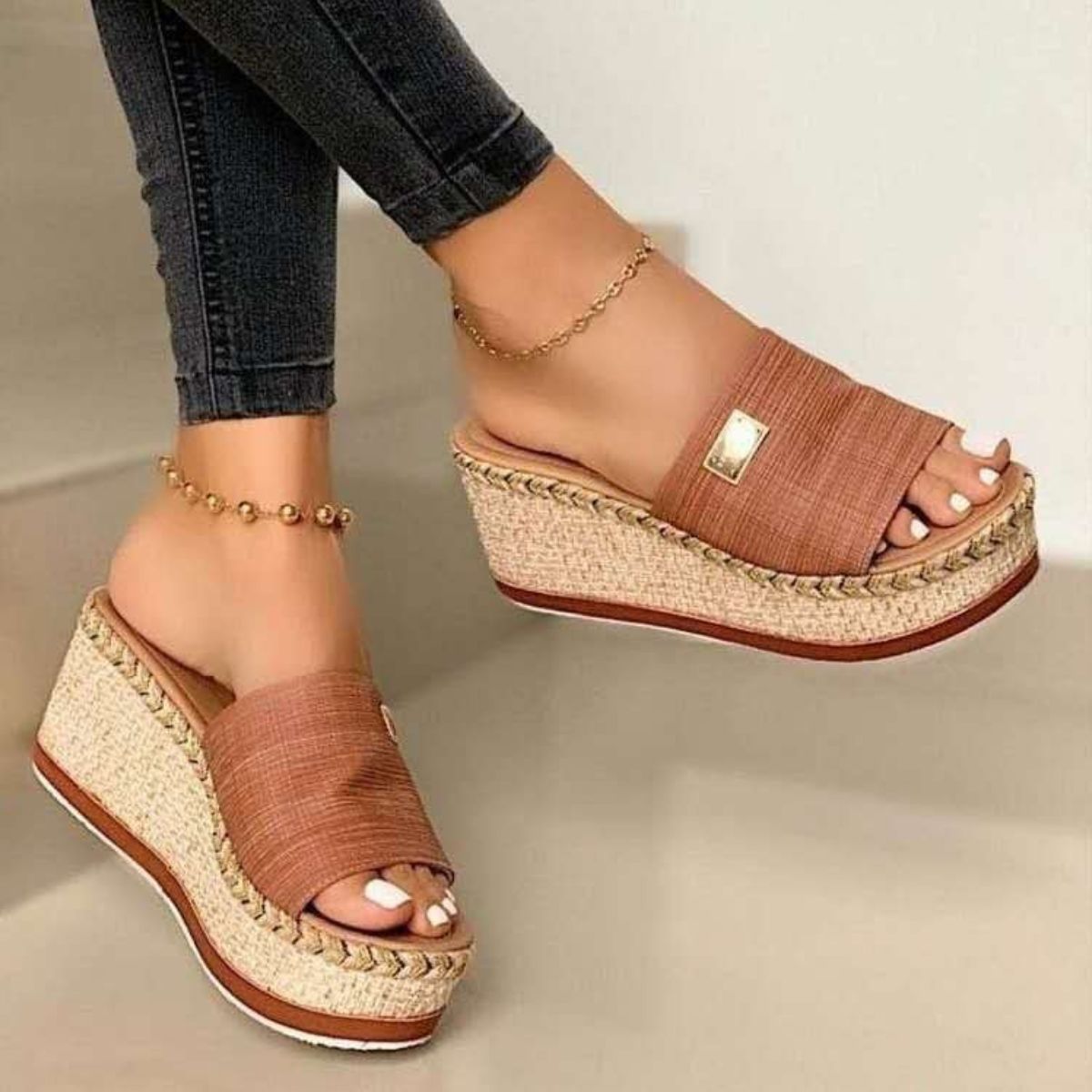 Leather Open Toe Sandals